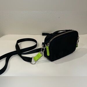 ASOS Unisex Nylon Cross‎ Body Black Mini Bag